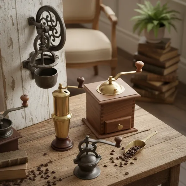 Best Antique Manual Coffee Grinders for Elevating Your Home Decor